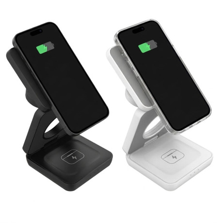 מעמד אלחוטי מגנטי מתקפל