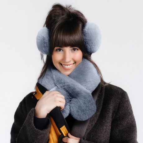 צעיף ומחמם אוזניים במארז