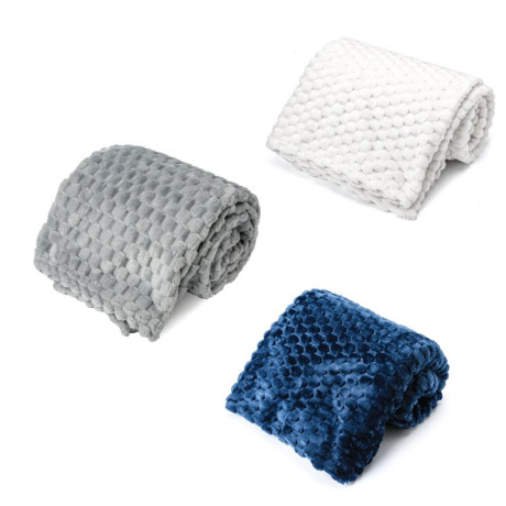 שמיכת יחיד עיצוב קוביות