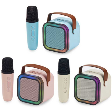 רמקול קריוקי עם מיקרופון