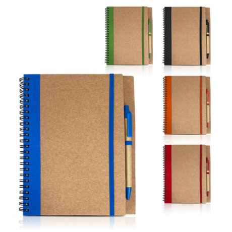 מחברת ספירלה ממוחזרת