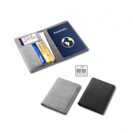 כיסוי דרכון מעוצב עשוי בד ו-P.U איכותי
