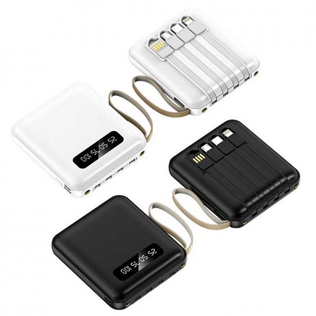 מטען נייד 8,000 אמפר עם 4 כבלים  