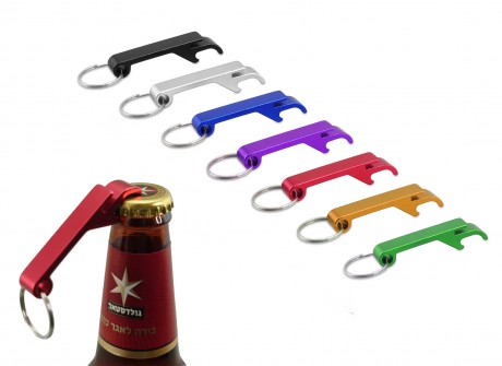 מחזיק מפתחות ממותג פותחן