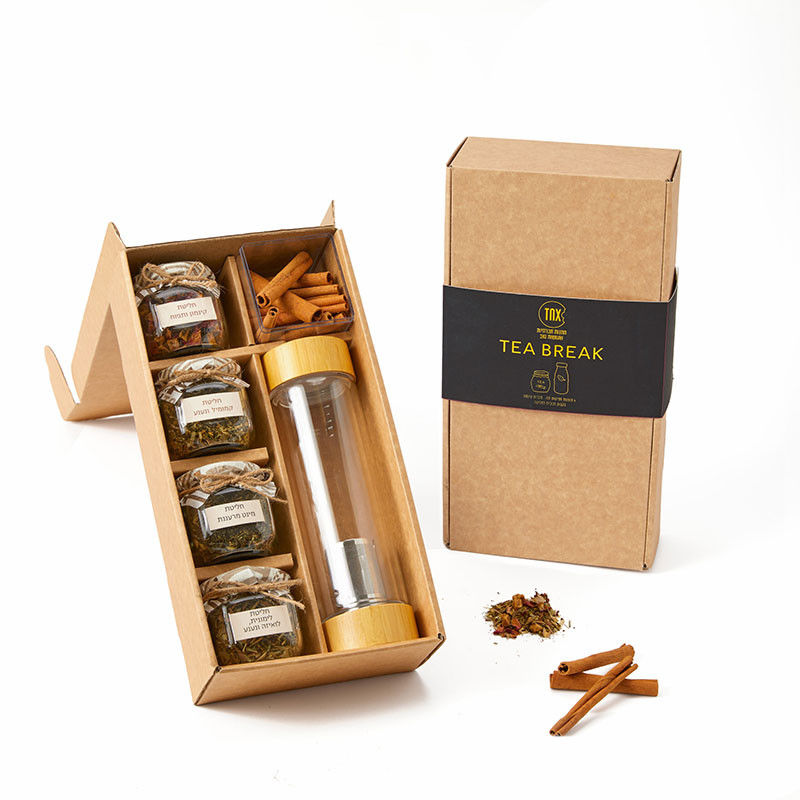 מארז תה עם חליטות