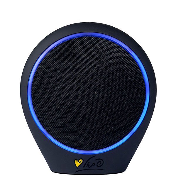 רמקול אקטיב עם תאורה כחולה