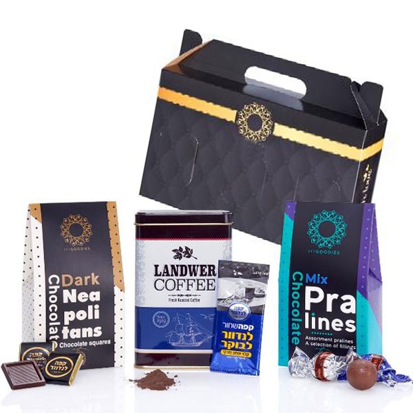 מארז קפה ושוקולדים לעובדים לחג
