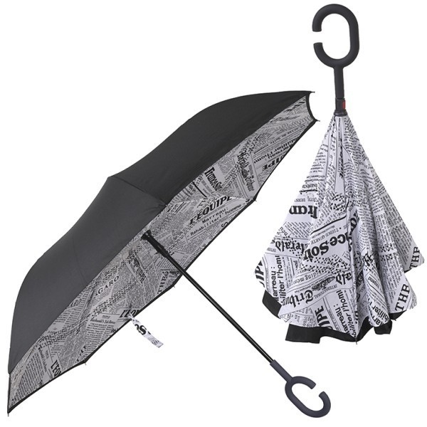 מטרייה מתהפכת גזרי נייר