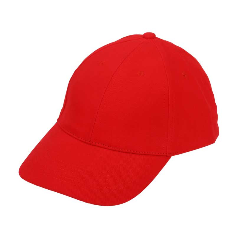 כובע כותנה ממותג אדום