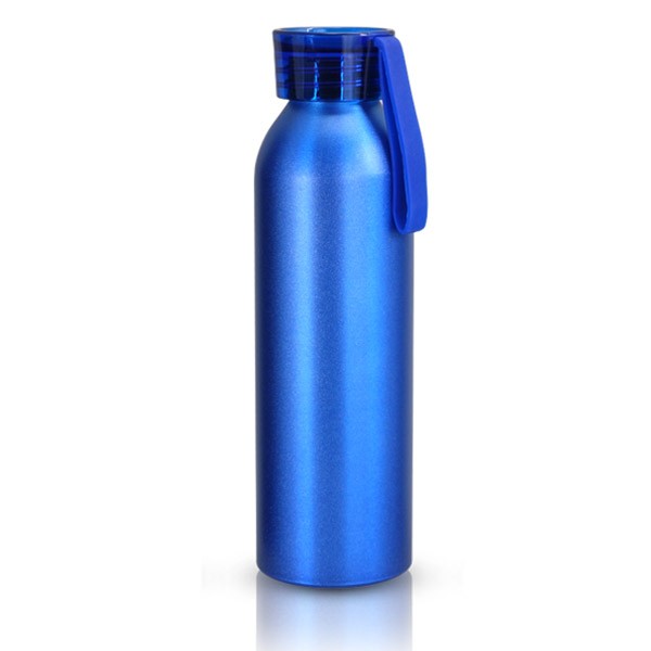 בקבוק אלומיניום לשתייה מעוצב כחול