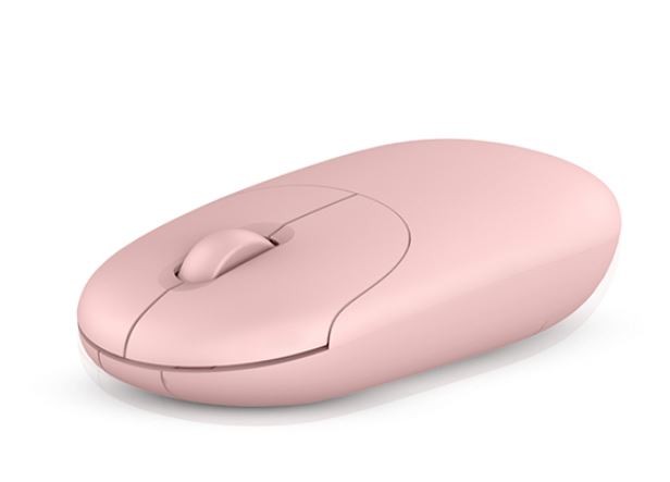 עכבר מחשב אלחוטי אופטי ממותג ורוד